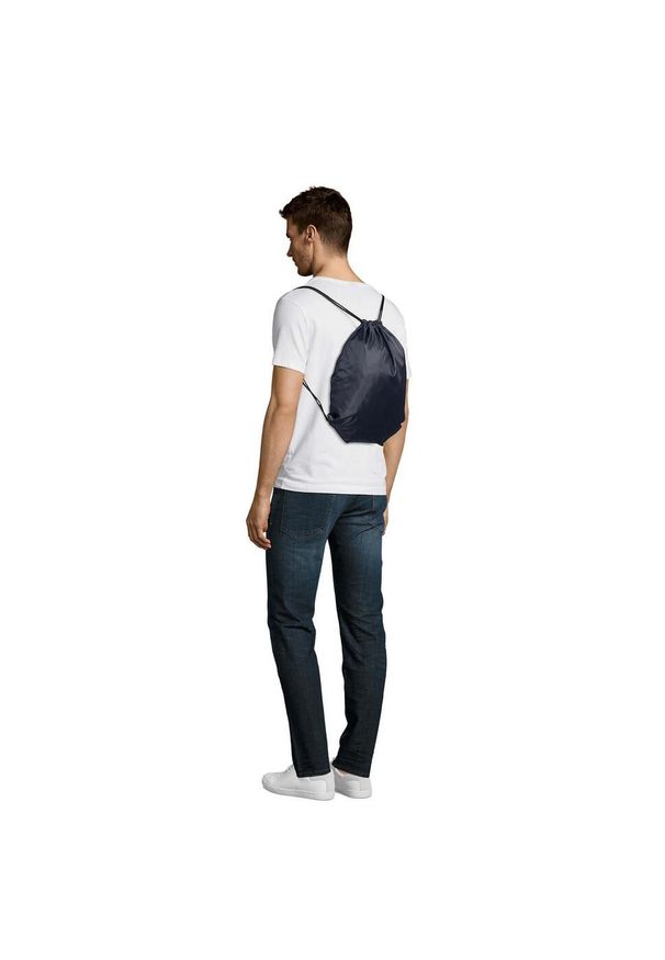 SOL'S - Urban Plain Drawstring Bag. Kolor: niebieski