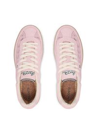 Lacoste Sneakersy Baseshot Lite 51SFA0090 Różowy jasny. Kolor: różowy. Materiał: materiał #3