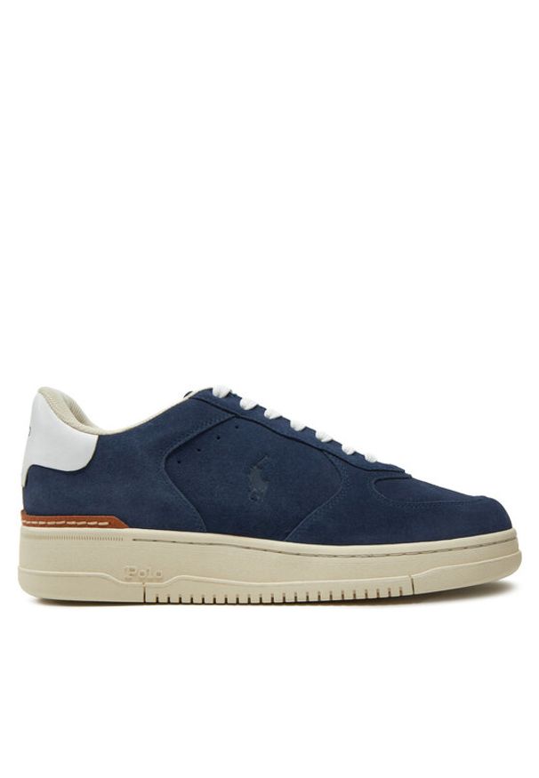 Polo Ralph Lauren Sneakersy 809940315001 Niebieski. Kolor: niebieski. Materiał: skóra, zamsz