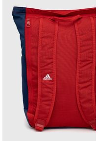 adidas Performance Plecak GU0136 kolor czerwony duży gładki. Kolor: czerwony. Materiał: poliester. Wzór: gładki #5