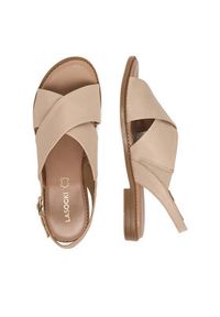 Lasocki Sandały CEO-EST-AFIONA-11 Beżowy. Kolor: beżowy. Materiał: skóra #3