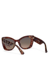 Kurt Geiger Okulary przeciwsłoneczne Kensington Butterfly 2298839679 Brązowy. Kolor: brązowy