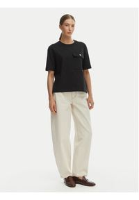 TOMMY HILFIGER - Tommy Hilfiger T-Shirt WW0WW49249 Czarny Relaxed Fit. Kolor: czarny. Materiał: bawełna #3