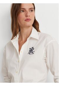 Lauren Ralph Lauren Koszula 200932538001 Biały Straight Fit. Kolor: biały. Materiał: bawełna