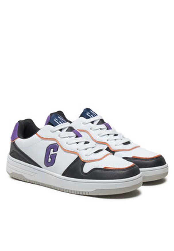 GAP - Gap Sneakersy Boston Ii Tmb W GAC003F5SWWHIBGP Biały. Kolor: biały. Materiał: skóra