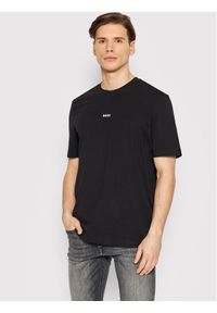 BOSS - Boss T-Shirt Tchup 50473278 Czarny Regular Fit. Kolor: czarny. Materiał: bawełna