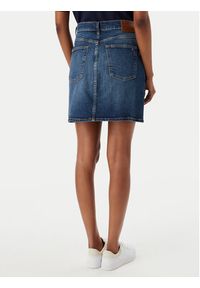 Tommy Jeans Spódnica jeansowa DW0DW22714 Niebieski Straight Fit. Kolor: niebieski. Materiał: bawełna #3