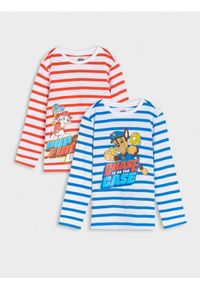 Sinsay - Koszulki z długimi rękawami 2 pack PAW Patrol - wielobarwny. Długość rękawa: długi rękaw. Długość: długie. Wzór: nadruk #1