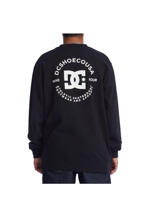 Bluza DC Shoes Star Pilot, Mężczyźni. Kolor: czarny. Materiał: materiał, bawełna. Sport: skateboard