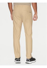 BOSS Spodnie materiałowe T_Commuter 50534303 Beżowy Slim Fit. Kolor: beżowy. Materiał: syntetyk #4