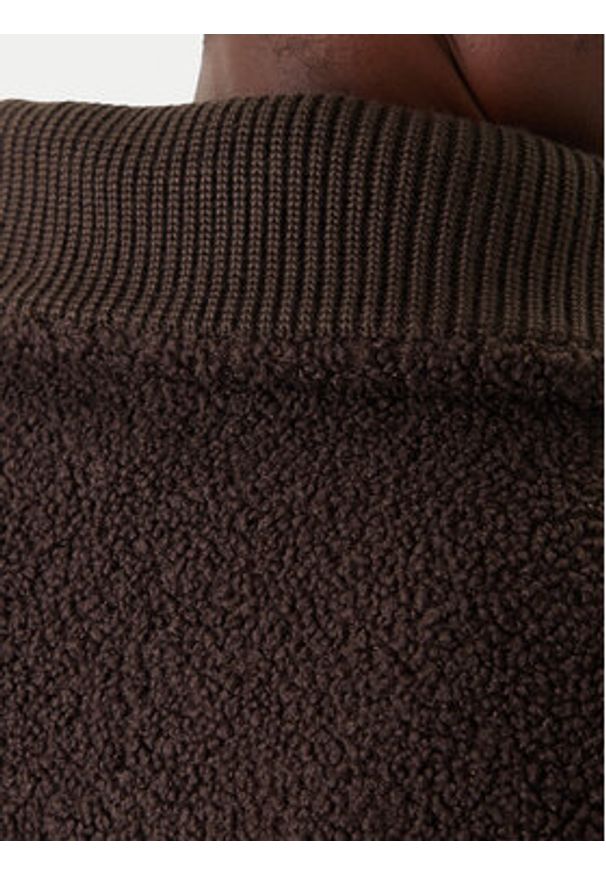 Lacoste Polar SH5500 Brązowy Relaxed Fit. Kolor: brązowy. Materiał: syntetyk