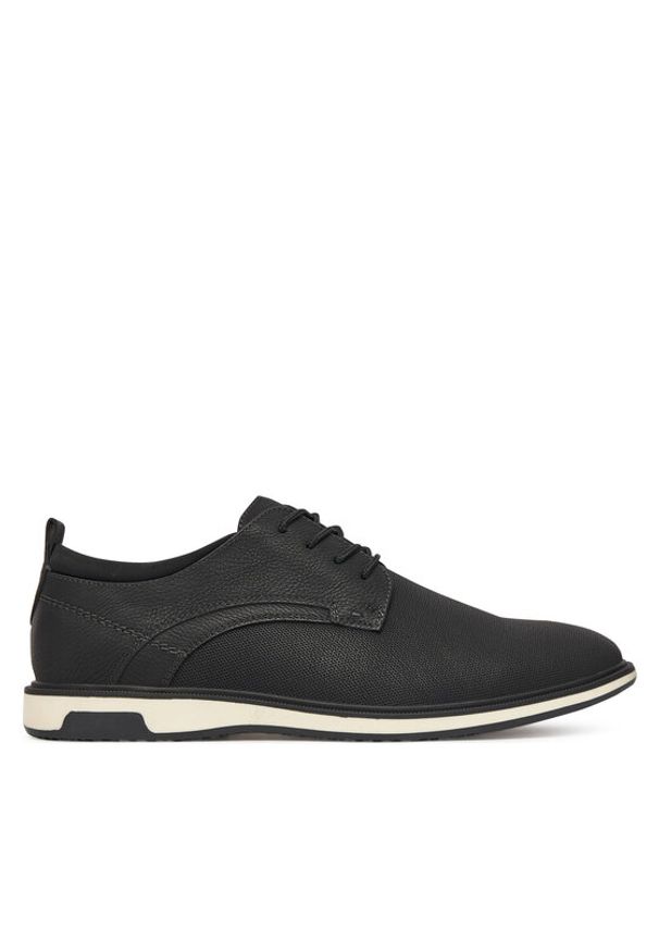 Aldo Półbuty Karson 13568506 Czarny. Kolor: czarny. Materiał: skóra