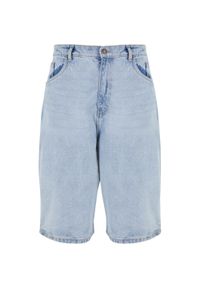 Urban Classics - Shorty Męskie Denim Średniej Grubości 90's. Kolor: niebieski. Materiał: denim. Sport: turystyka piesza