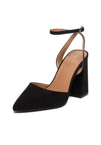 DeeZee Czółenka CEO-CD25-039-1 Czarny. Kolor: czarny. Materiał: materiał #3