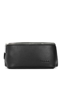 Kazar - Czarna nerka męska. Kolor: czarny. Materiał: skóra #1