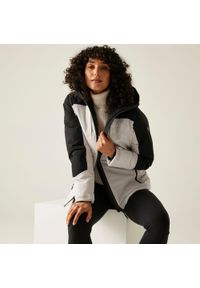 Regatta - Kurtka damska przejściowa ocieplana przeciwdeszczowa Maldeine. Kolor: beżowy. Materiał: tkanina, puch. Sport: turystyka piesza #1