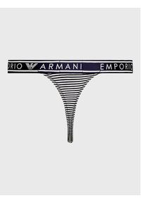 Emporio Armani Underwear Komplet 2 par stringów 164522 3R219 21136 Granatowy. Kolor: niebieski. Materiał: bawełna