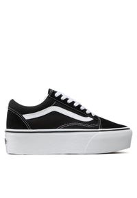 Vans Tenisówki Old Skool Stac VN0A7Q5M6BT1 Czarny. Kolor: czarny. Materiał: materiał #1