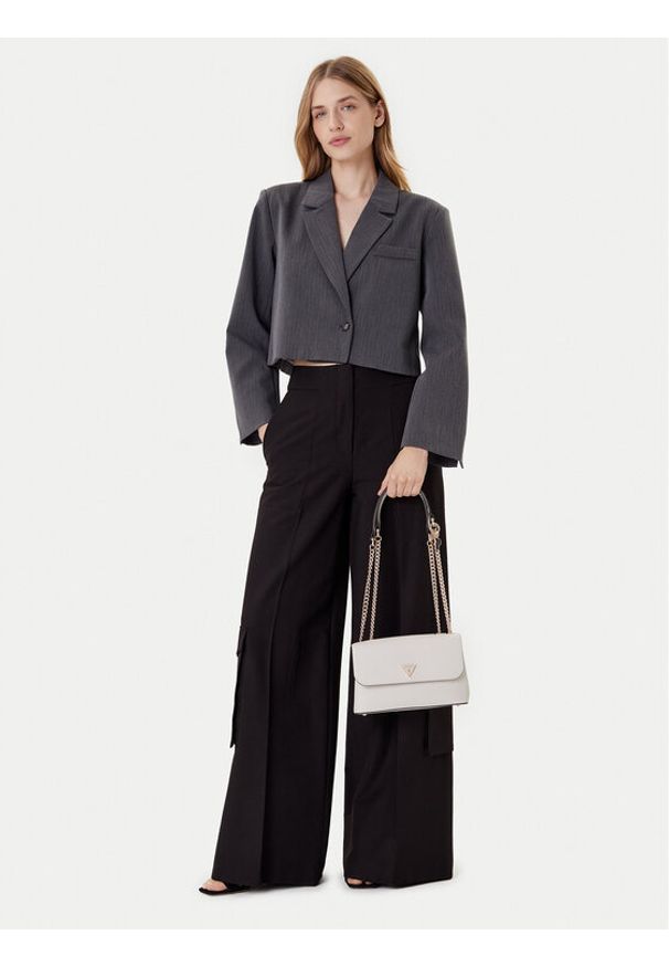 Guess Torebka Daryna II HWVG72 08200 Biały. Kolor: biały. Materiał: skórzane