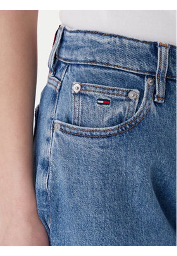 Tommy Jeans Jeansy Jeanie DW0DW22618 Niebieski Balloon Fit. Kolor: niebieski
