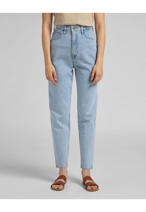 Lee - DAMSKIE SPODNIE JEANSOWE LEE Stella Tapered LIGHT ALTON L31JMWJU 112107162