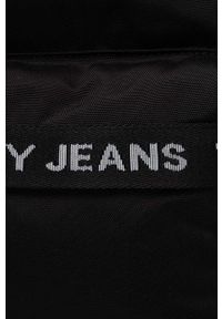 Tommy Jeans plecak damski kolor czarny mały z nadrukiem. Kolor: czarny. Materiał: poliester. Wzór: nadruk #4