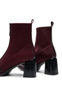 Hispanitas Botki Soho-I24 HI243658 Bordowy. Kolor: czerwony. Materiał: skóra #2