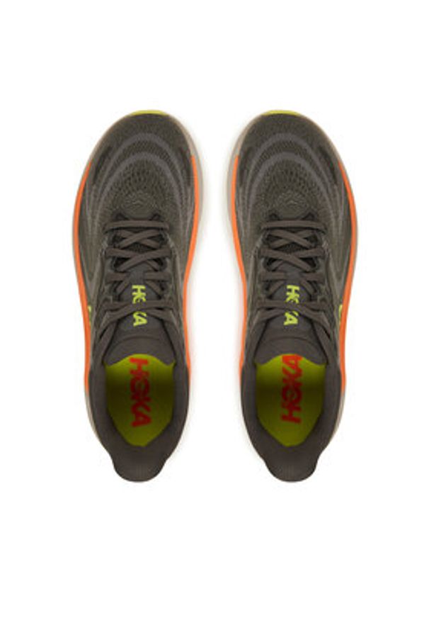 HOKA - Hoka Buty do biegania Arahi 8 1168690 Szary. Kolor: szary. Materiał: materiał