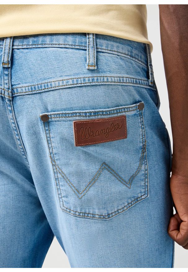 Wrangler - MESKIE SPODNIE JEANSOWE WRANGLER GREENSBORO SLATE SHADE 112362439