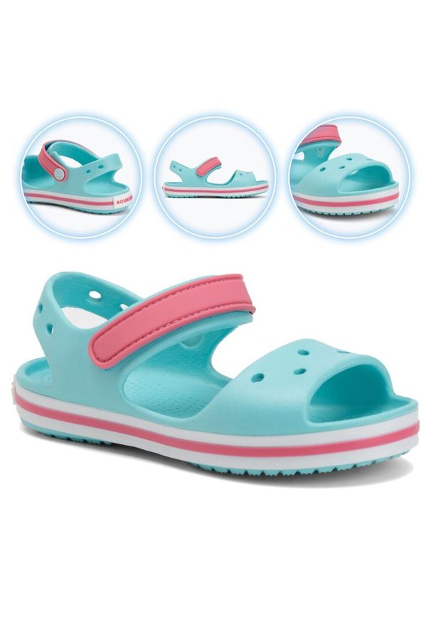 Sandały dziecięce AQUASTIC Sandi Jrg. Kolor: niebieski. Styl: sportowy