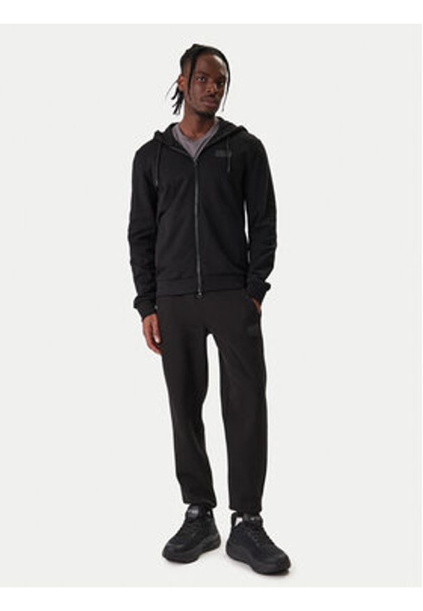 EA7 Emporio Armani Spodnie dresowe 7M001367 AF22262 UC001 Czarny Regular Fit. Kolor: czarny. Materiał: bawełna