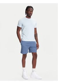 Kappa Szorty sportowe Logo Korpo Cabas 303HZE0 Niebieski Regular Fit. Kolor: niebieski. Materiał: bawełna. Styl: sportowy #3