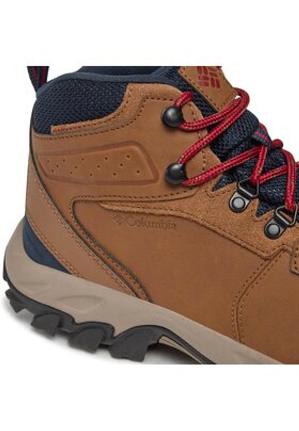 columbia - Columbia Trekkingi Newton Ridge™ Plus Ii Waterproof 1594731 Brązowy. Kolor: brązowy. Materiał: zamsz, skóra. Sport: turystyka piesza
