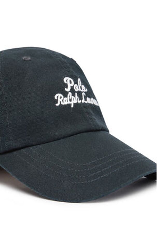 Polo Ralph Lauren Czapka z daszkiem 211954882001 Czarny. Kolor: czarny. Materiał: bawełna