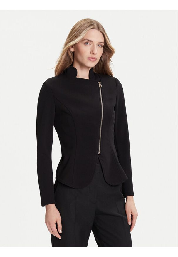 Rinascimento Marynarka CFC0125220003 Czarny Slim Fit. Kolor: czarny. Materiał: syntetyk