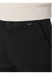 Calvin Klein Chinosy Modern K10K111791 Czarny Tapered Fit. Kolor: czarny. Materiał: bawełna #7