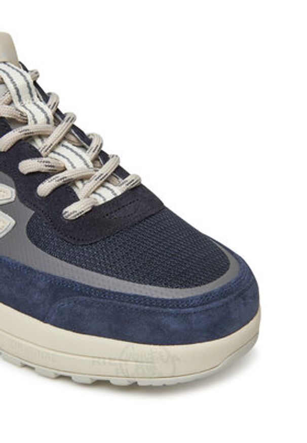 Premiata Sneakersy Nous 7229 Granatowy. Kolor: niebieski. Materiał: materiał