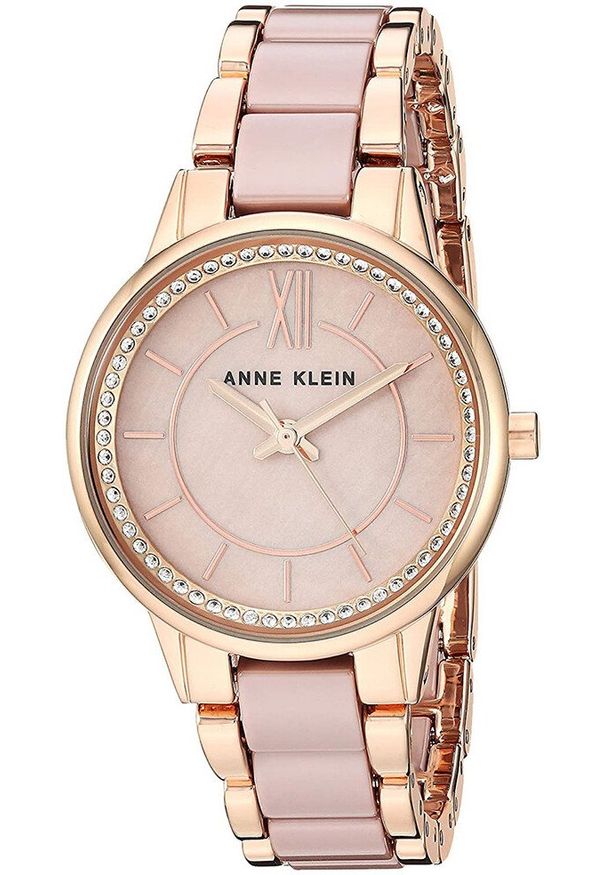 Zegarek damski Anne Klein AK-3344TPRG różowy. Kolor: różowy