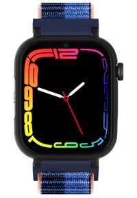 dcu tecnologic - Smartwatch DCU KIDS PRO Niebieski Czarny. Rodzaj zegarka: smartwatch. Kolor: czarny, niebieski, wielokolorowy