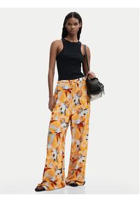 Desigual Spodnie materiałowe Pant Preston 26SWPW38 Pomarańczowy Relaxed Fit. Kolor: pomarańczowy. Materiał: wiskoza #3