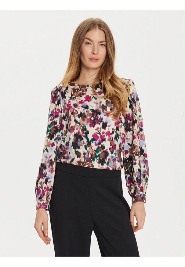 Artigli Bluzka ACBL000452 Kolorowy Regular Fit. Materiał: wiskoza. Wzór: kolorowy