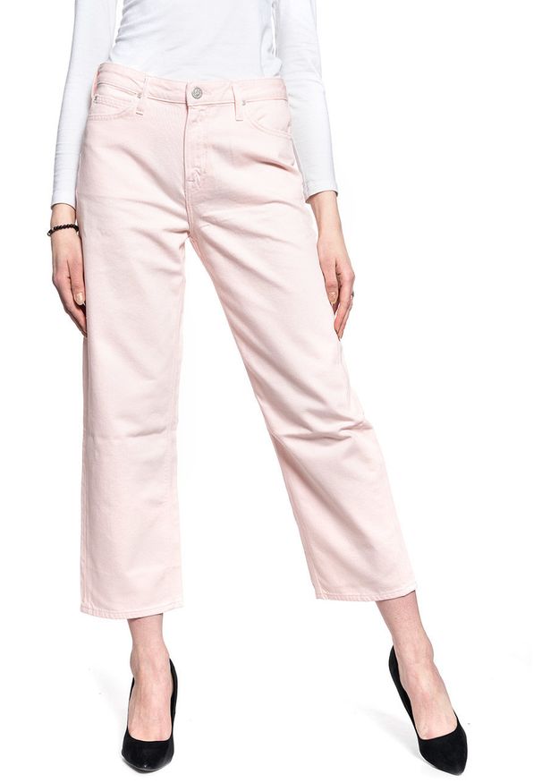 Lee - LEE WIDE LEG DAMSKIE SPODNIE JEANSOWE L30SKGNA 112106630