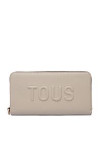 Tous - TOUS Portfel 2002374043 Beżowy. Kolor: beżowy. Materiał: skóra #1