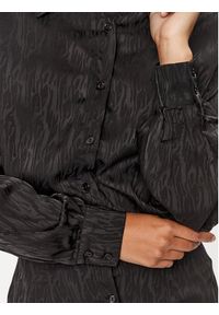 Glamorous Sukienka koszulowa TM0689 Czarny Regular Fit. Kolor: czarny. Materiał: syntetyk. Typ sukienki: koszulowe #2