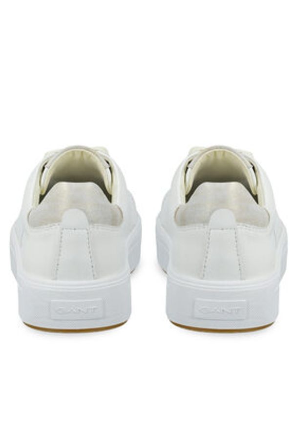 GANT - Gant Sneakersy 31531982 Biały. Kolor: biały. Materiał: skóra