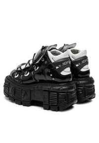 NEW ROCK Sneakersy M-106-S119 Czarny. Kolor: czarny. Materiał: skóra #6