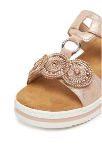 Rieker Klapki CEO-V0200-90 Różowy. Kolor: różowy. Materiał: materiał #3