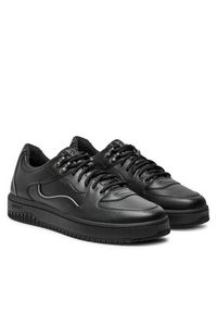 Hugo Sneakersy Kilian 50524103 Czarny. Kolor: czarny. Materiał: skóra