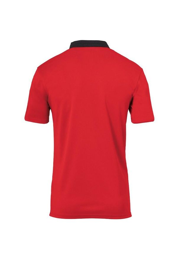 UHLSPORT - Koszulka Uhlsport Offense 23. Kolor: czerwony, wielokolorowy, czarny. Materiał: jersey. Sport: fitness, piłka nożna