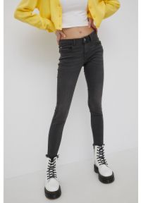JDY jeansy damskie medium waist. Kolor: szary #1